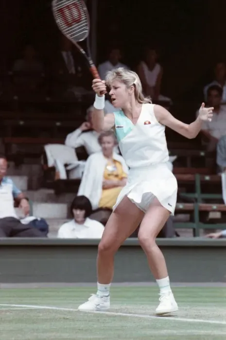 Framed Print : Wimbledon Tennis. Chris Evert. July 1988 88-3421-028 Framed Print : Wimbledon Tennis. Chris Evert. July 1988 88-3421-028