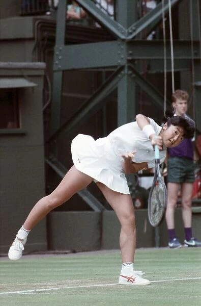 Wimbledon Tennis. Chris Evert. July 1988 88-3421