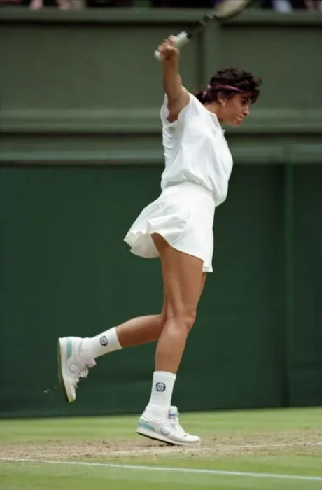 Framed Print : Wimbledon Tennis. J. Capriati. July 1991 91-4196-010 Framed Print : Wimbledon Tennis. J. Capriati. July 1991 91-4196-010