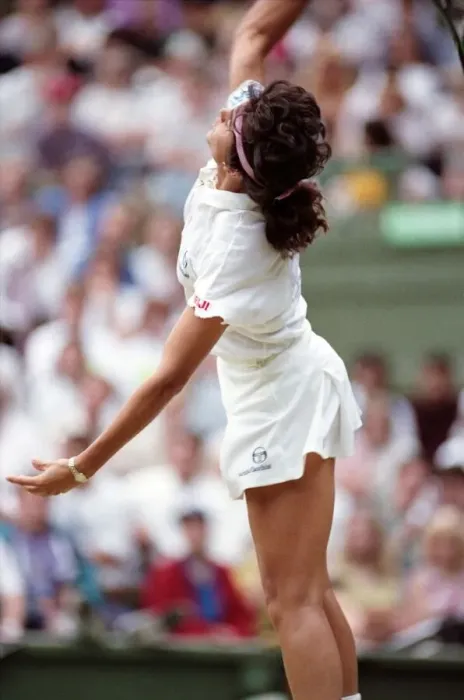 Framed Print : Wimbledon Tennis. J. Capriati. July 1991 91-4196-018