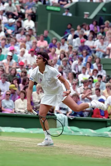 Framed Print : Wimbledon Tennis. J. Capriati. July 1991 91-4196-026 Framed Print : Wimbledon Tennis. J. Capriati. July 1991 91-4196-026