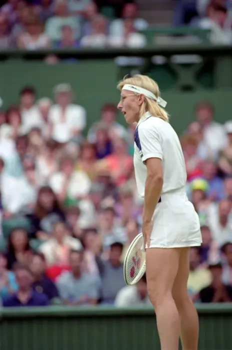 Framed Print : Wimbledon Tennis. J. Capriati v. Navratilova. July 1991 91-4197-202