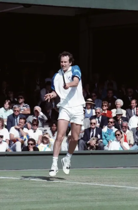 Framed Print : Wimbledon Tennis. John McEnroe. June 1989 89-3896-019 Framed Print : Wimbledon Tennis. John McEnroe. June 1989 89-3896-019