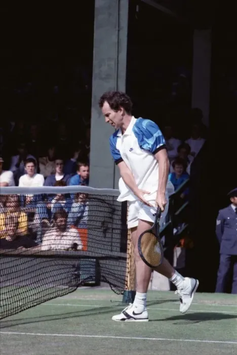 Framed Print : Wimbledon Tennis. John McEnroe. June 1989 89-3896-011 Framed Print : Wimbledon Tennis. John McEnroe. June 1989 89-3896-011
