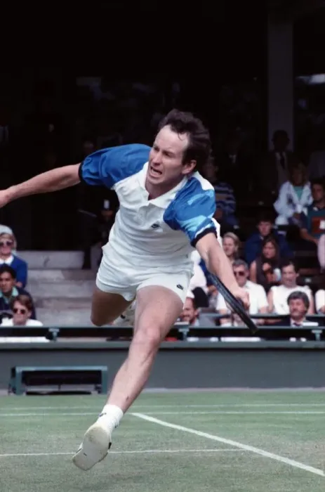 Framed Print : Wimbledon Tennis. John McEnroe. June 1989 89-3896-024 Framed Print : Wimbledon Tennis. John McEnroe. June 1989 89-3896-024