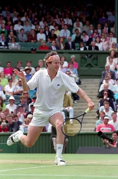 Wimbledon Tennis. John McEnroe. July 1991 91-4197-060