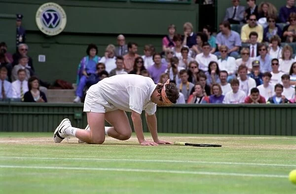 Wimbledon Tennis. John McEnroe. July 1991 91-4197-058
