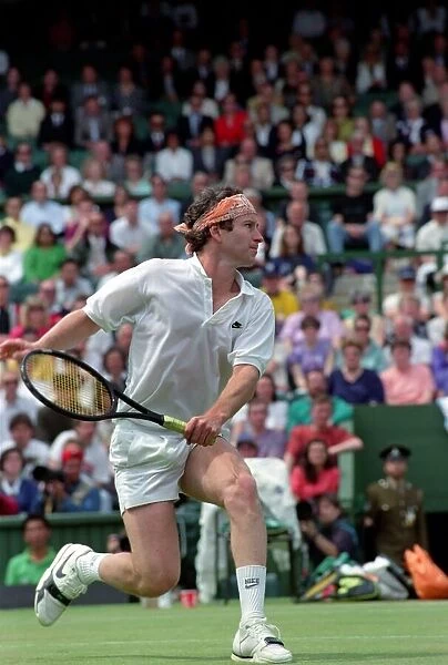 Wimbledon Tennis. John McEnroe. July 1991 91-4197-059