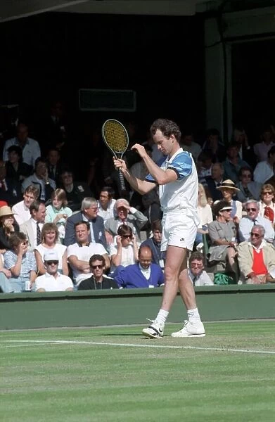 Wimbledon Tennis. John McEnroe. June 1989 89-3896-009