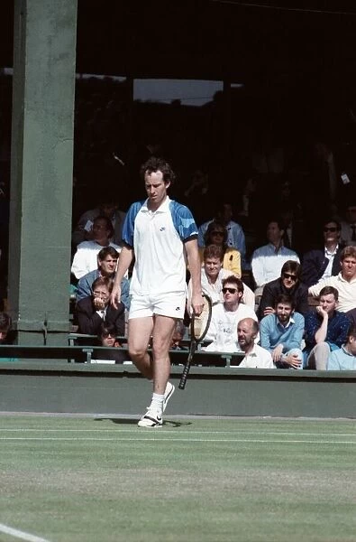 Wimbledon Tennis. John McEnroe. June 1989 89-3896-017