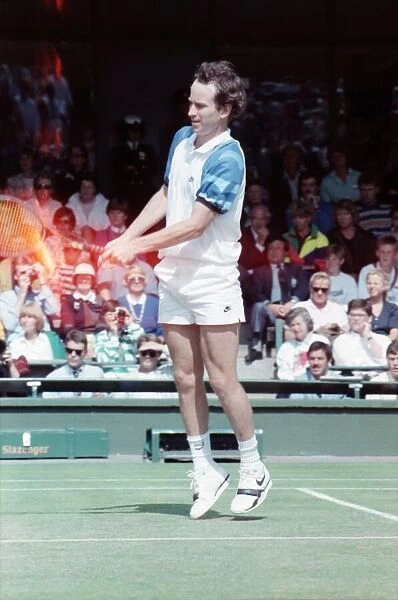 Wimbledon Tennis. John McEnroe. June 1989 89-3896-001