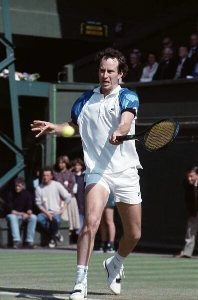 Wimbledon Tennis. John McEnroe. June 1989 89-3896-018