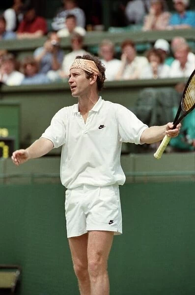 Wimbledon Tennis. McEnroe v. Edberg. July 1991 91-4197-081