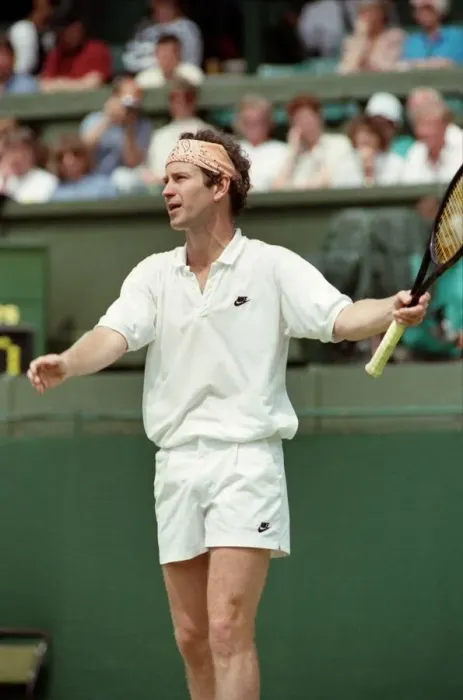 Framed Print : Wimbledon Tennis. McEnroe v. Edberg. July 1991 91-4197-081