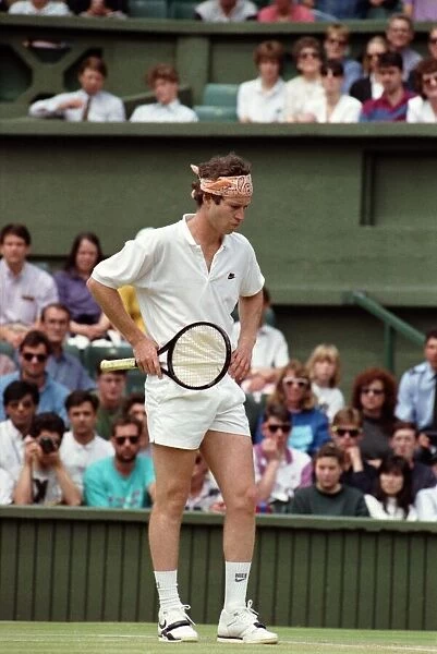 Wimbledon Tennis. McEnroe v. Edberg. July 1991 91-4197-067