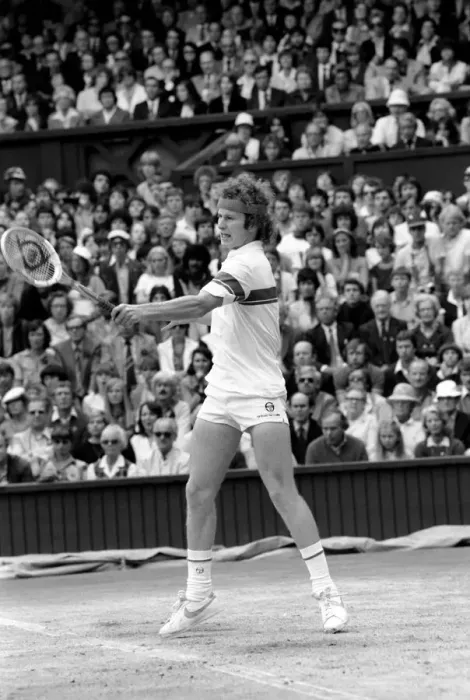Framed Print : Wimbledon Tennis: Mens Finals 1981: John McEnroe v. Bjorn Borg Framed Print : Wimbledon Tennis: Mens Finals 1981: John McEnroe v. Bjorn Borg