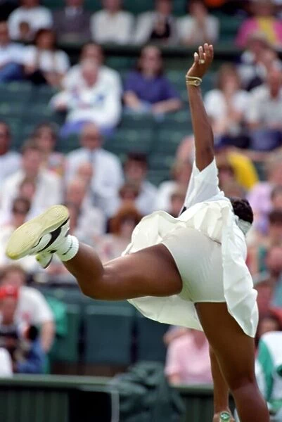 Wimbledon Tennis. Steffi Graf. July 1991 91-4197-125