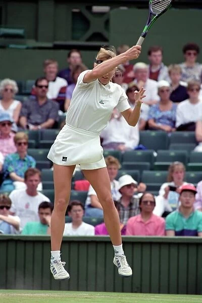 Wimbledon Tennis. Zina Garrison v. Steffi Graf. July 1991 91-4197-166