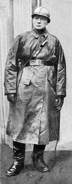 Winston Churchill 1916 in Army uniform