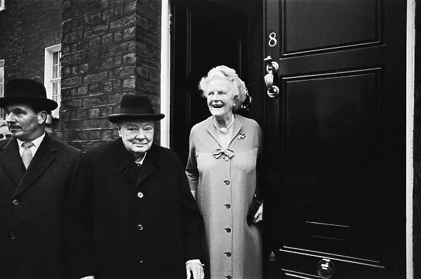Winston Churchill 85th birthday celebrations. 30th November 1959