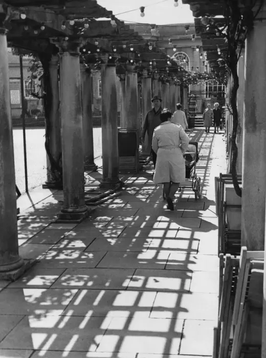 Framed Print : The Winter Gardens in Weston-super-Mare, Somerset. Circa May 1967