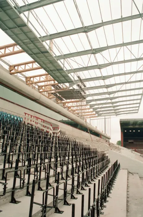 Framed Print : Witton Lane Stand Redevelopment, Aston Villa Football Club, Wednesday 4th August 1993 Framed Print : Witton Lane Stand Redevelopment, Aston Villa Football Club, Wednesday 4th August 1993