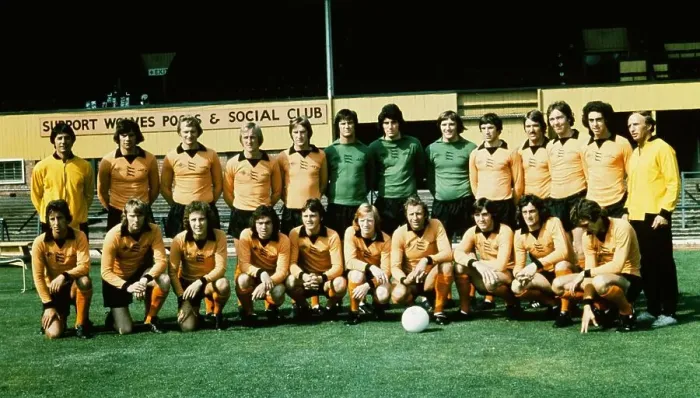 Framed Print : Wolverhampton Wanderers Wolves team group August 1975 Framed Print : Wolverhampton Wanderers Wolves team group August 1975