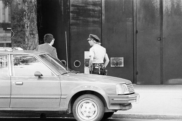 Woman Police Officer patrolling the streets of New York, USA, June 1984