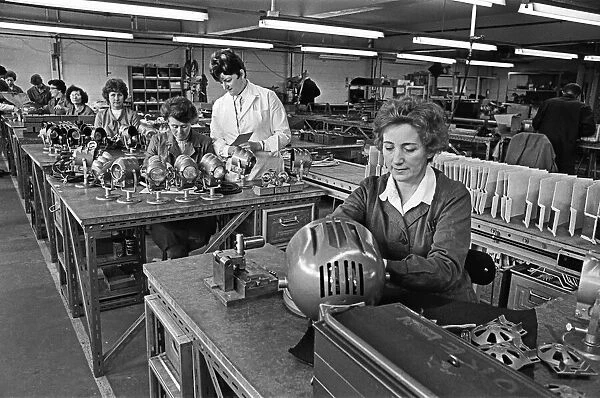Women on the assembly lone at Berkey Technical Limited, Thetford