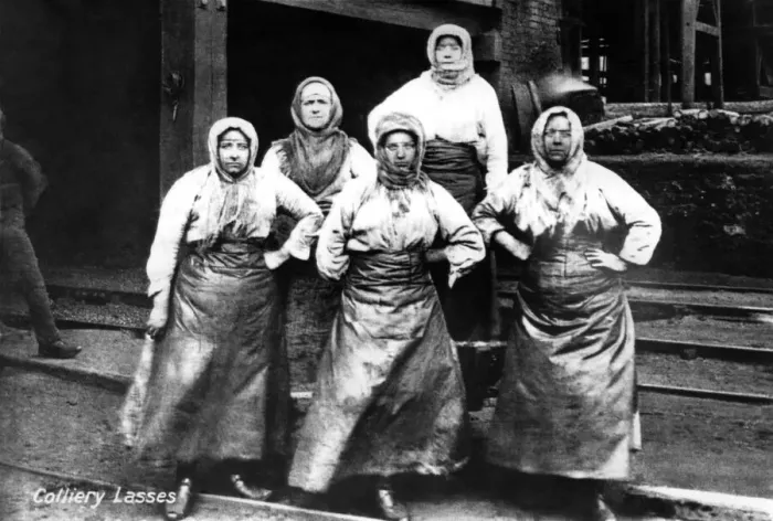 Framed Print : Women coal miners. January 1966 P017794 Framed Print : Women coal miners. January 1966 P017794