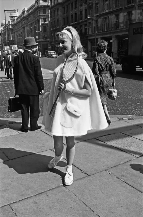 Framed Print : Women modelling Fred Perry garments in Londons West End. 12th June 1963 Framed Print : Women modelling Fred Perry garments in Londons West End. 12th June 1963