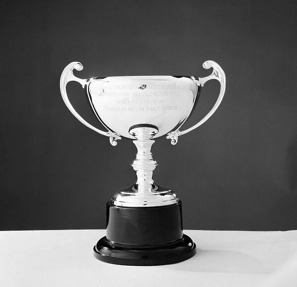Womens Champion Trophy, to be presented at the 1975 Champions All Gymnastics Tournament
