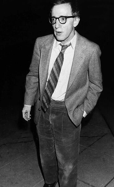 Woody Allen film director actor comedian March 1986 in New York City
