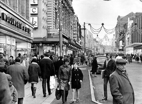The Woolworths shop on Northumberland Street, Newcastle