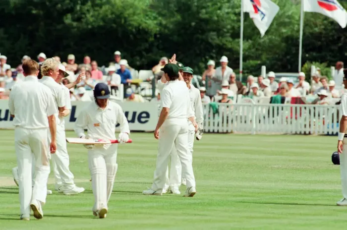 Framed Print : Worcestershire v Yorkshire, Britannic Assurance County Championship 1992, County Ground Framed Print : Worcestershire v Yorkshire, Britannic Assurance County Championship 1992, County Ground