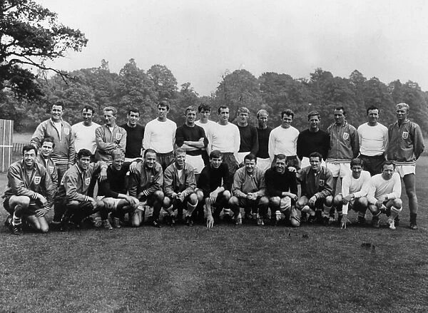 World Cup 1966 England Team group photo