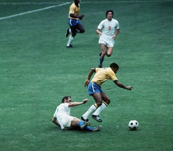 World Cup 1970 Group B Brazil 4 Czechoslovakia 1 Estadio