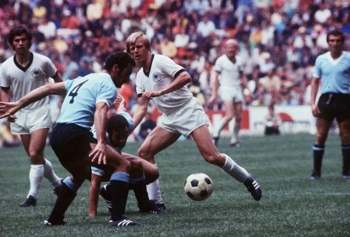 Framed Print : World Cup 1970 Third place play off West Germany 1 Uruguay 0 Framed Print : World Cup 1970 Third place play off West Germany 1 Uruguay 0