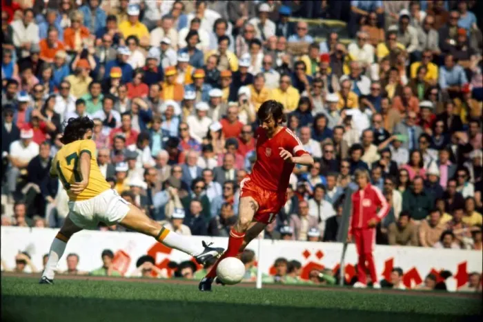 Framed Print : World Cup 1974 3rd place play off Brazil 0 Poland 1 Kazimierz Framed Print : World Cup 1974 3rd place play off Brazil 0 Poland 1 Kazimierz