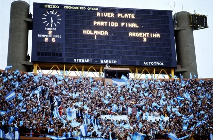 Framed Print : World Cup 1978 Final Holland 1 Argentina 3 after extra time Framed Print : World Cup 1978 Final Holland 1 Argentina 3 after extra time