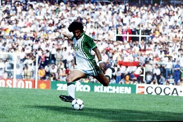 World Cup 1982 Algeria 0 Austria 2 Djamel Zidane of Algeria