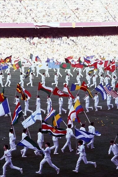World Cup 1982 the opening ceremony A©mirrorpix