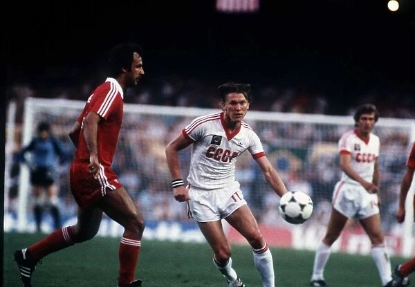 World Cup 1982 Poland 0 USSR 0 Group A