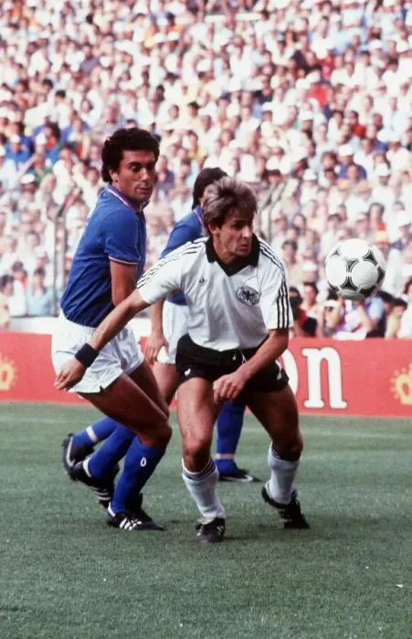 Framed Print : World Cup 1982 West Germany 3 France 3 after extra time west