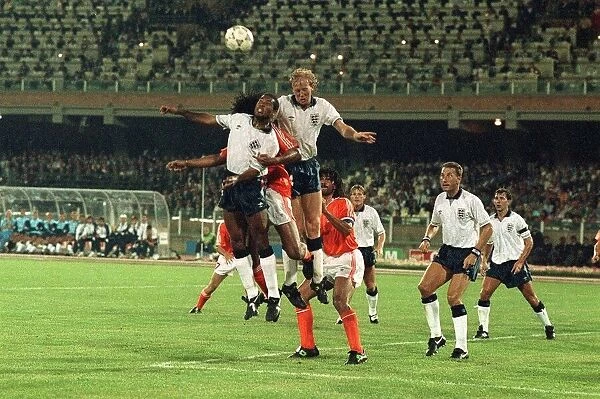 World cup 1990 Group F England 0 Holland 0 England Mark Wright