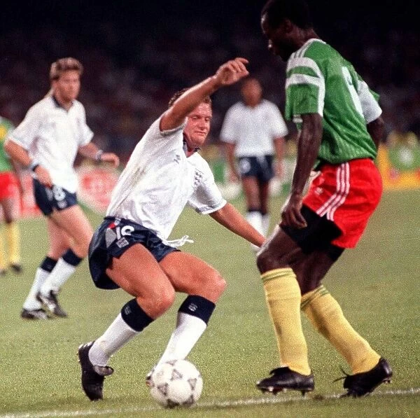 World Cup 1990 Quarter final England 3 Cameroon 2 after extra