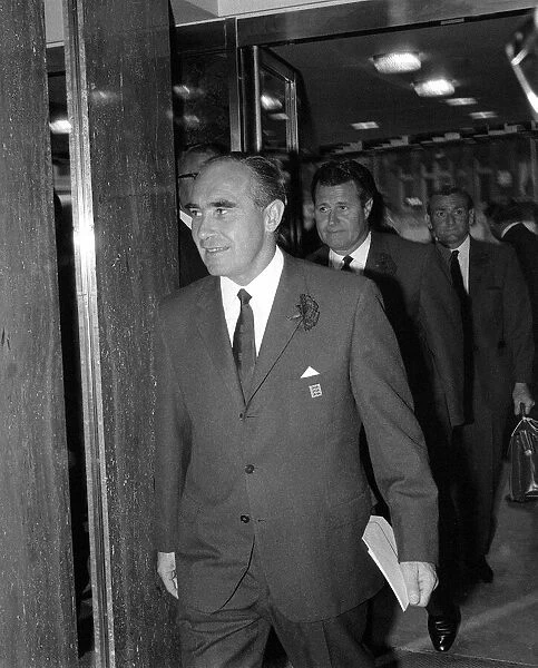 World Cup Banquet July 1966 Alf Ramsey attends the banquet held at the Royal