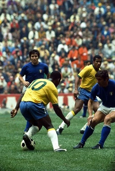 World Cup Final 1970 Brazil 4 Italy 1 Azteca Stadium
