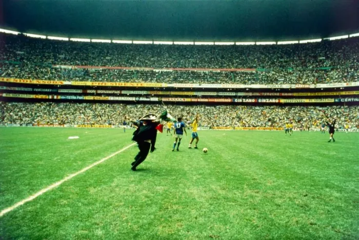 Framed Print : World Cup Final 1970 Brazil 4 Italy 1 Azteca Stadium