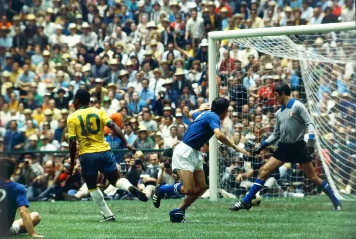 Framed Print : World Cup Final 1970 Brazil 4 Italy 1 Azteca Stadium Framed Print : World Cup Final 1970 Brazil 4 Italy 1 Azteca Stadium